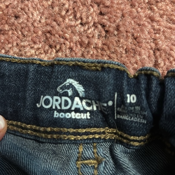 GIRLS | Jordache Blue Classic Bootcut Jeans with Signature Stitching - Picture 4 of 4